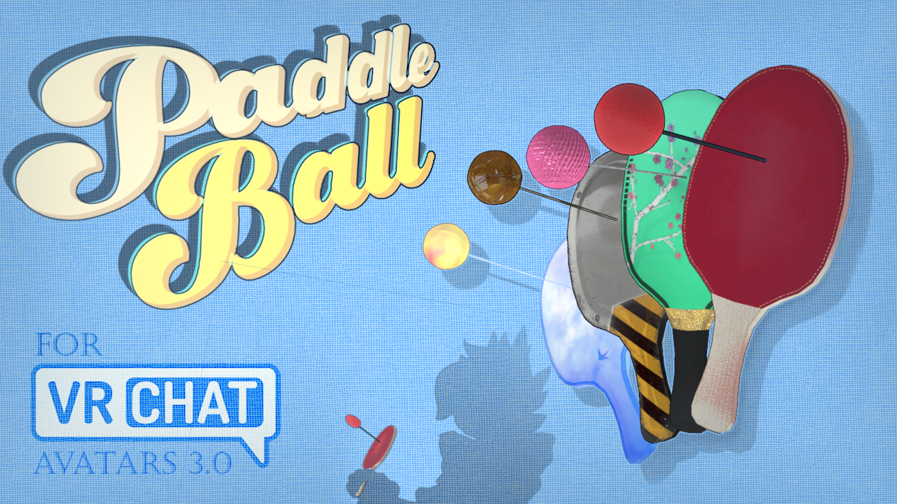 Paddle Ball for VRChat