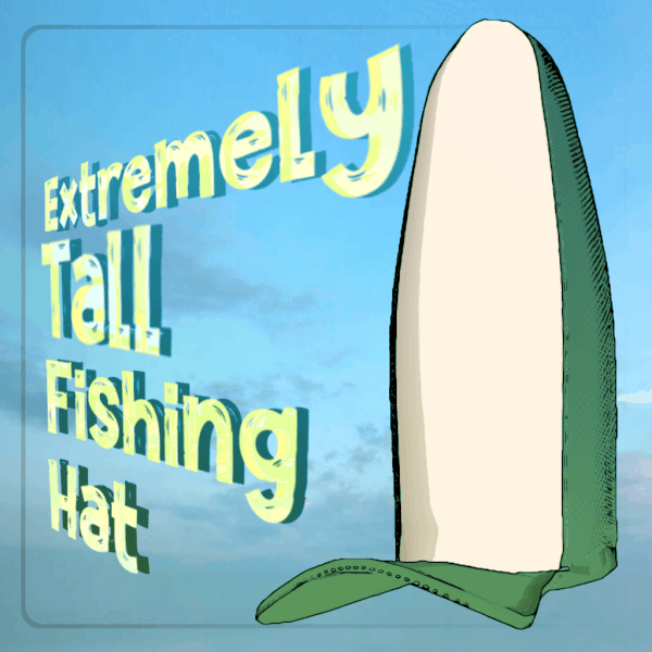 Extremely Tall Fishing Hat for VRChat