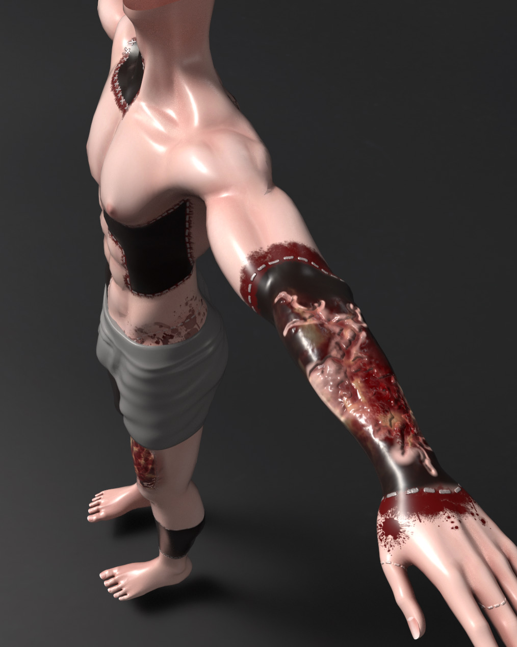 Zombie Akii Base and Akii Head