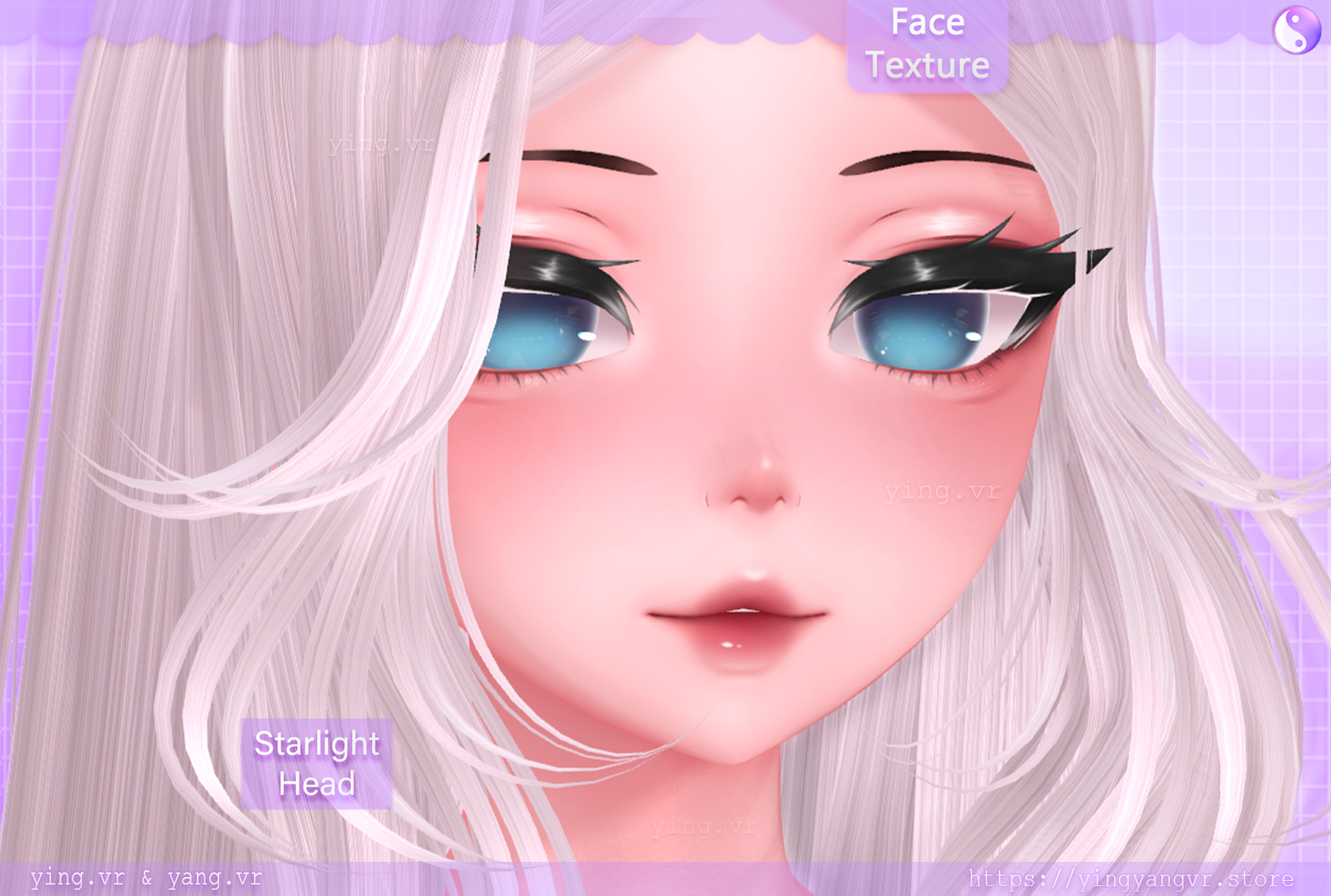 Face Texture - Starlight Head