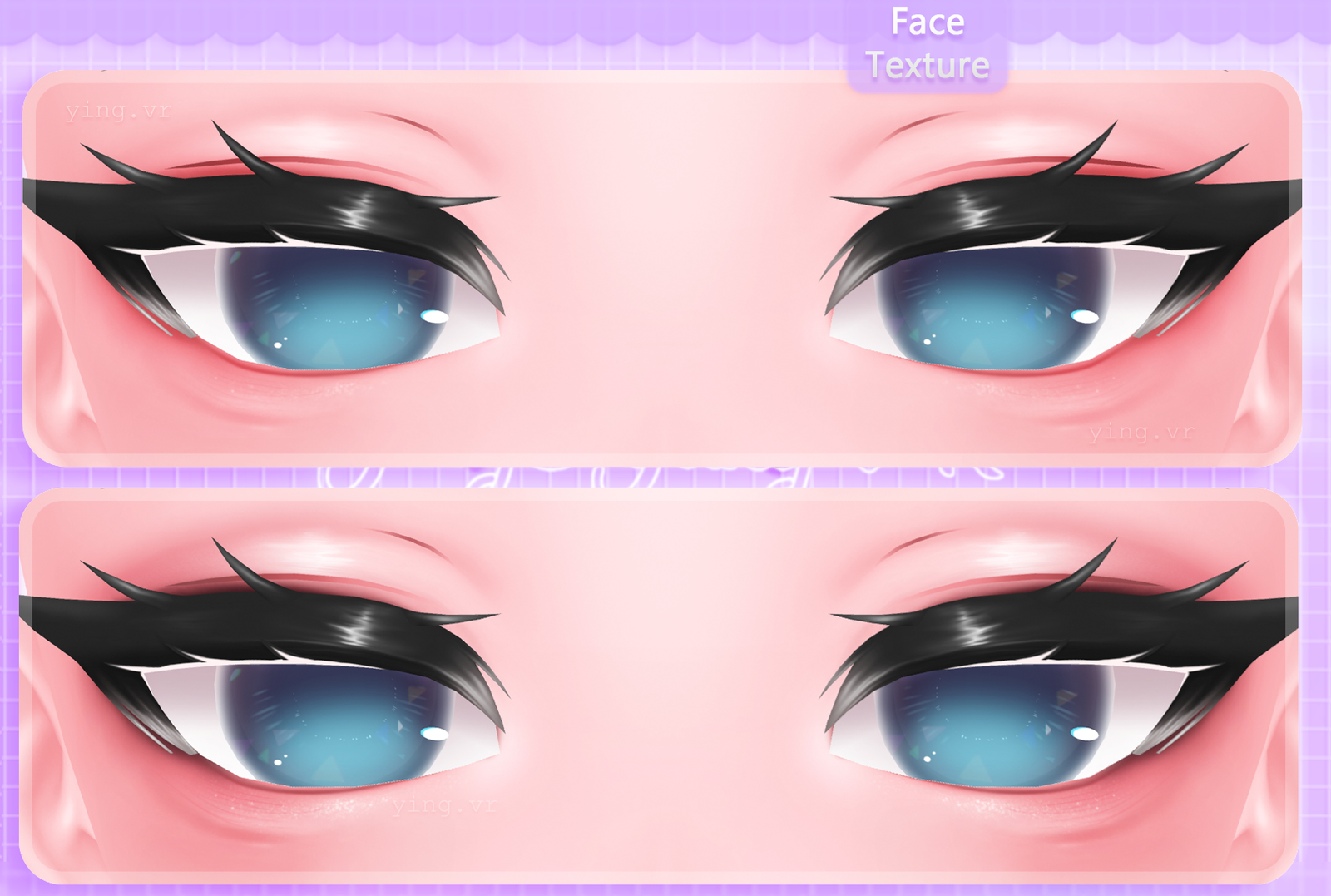 Face Texture - Starlight Head