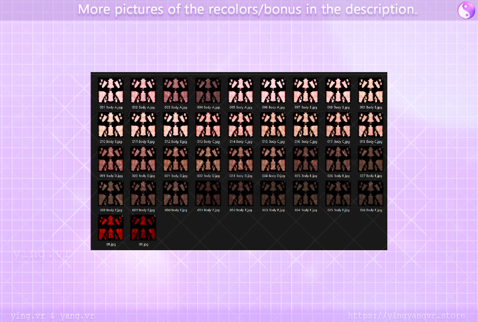 [M] Skin Texture Pack - Cupkake's Base