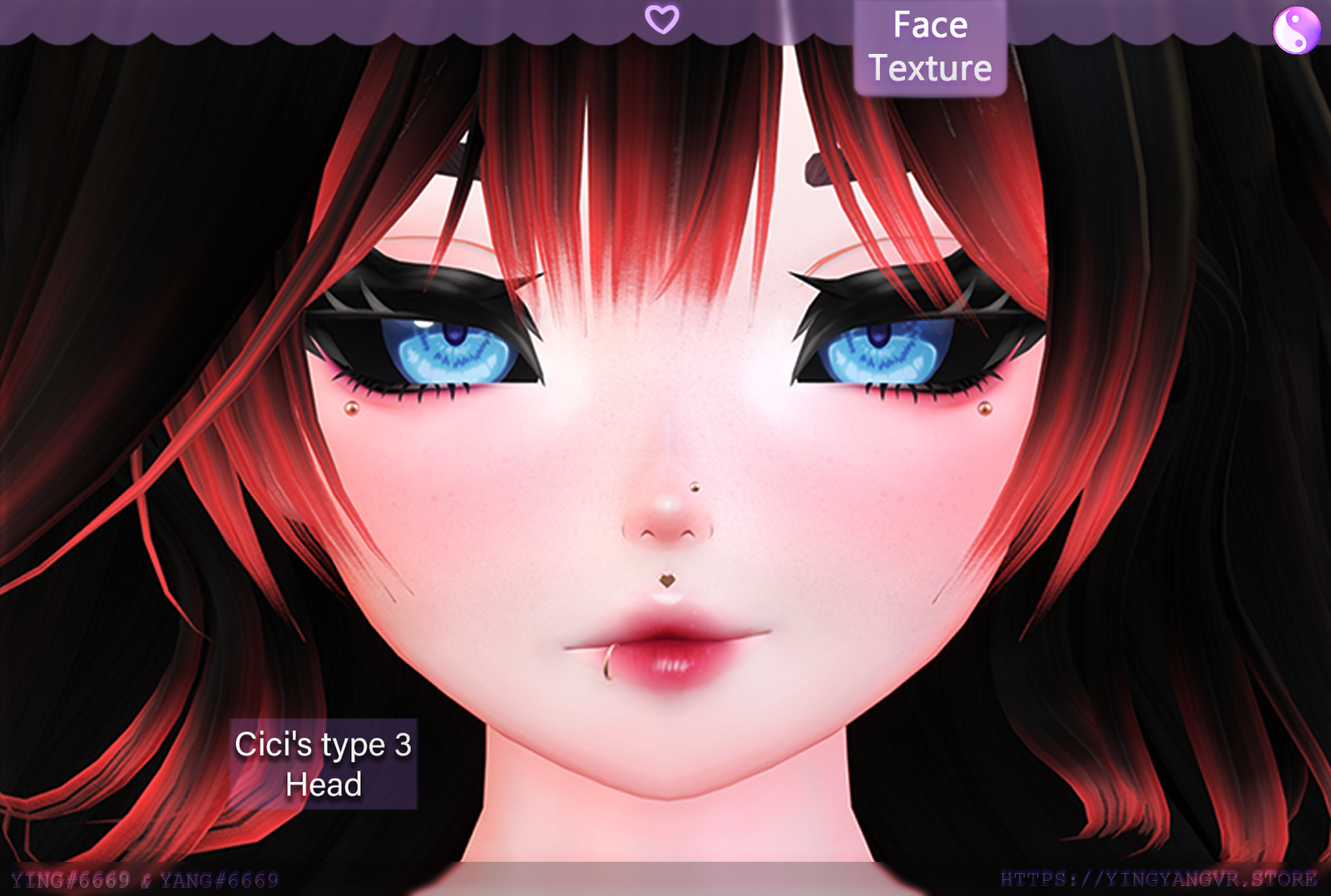 Face Texture - Cici's type 3