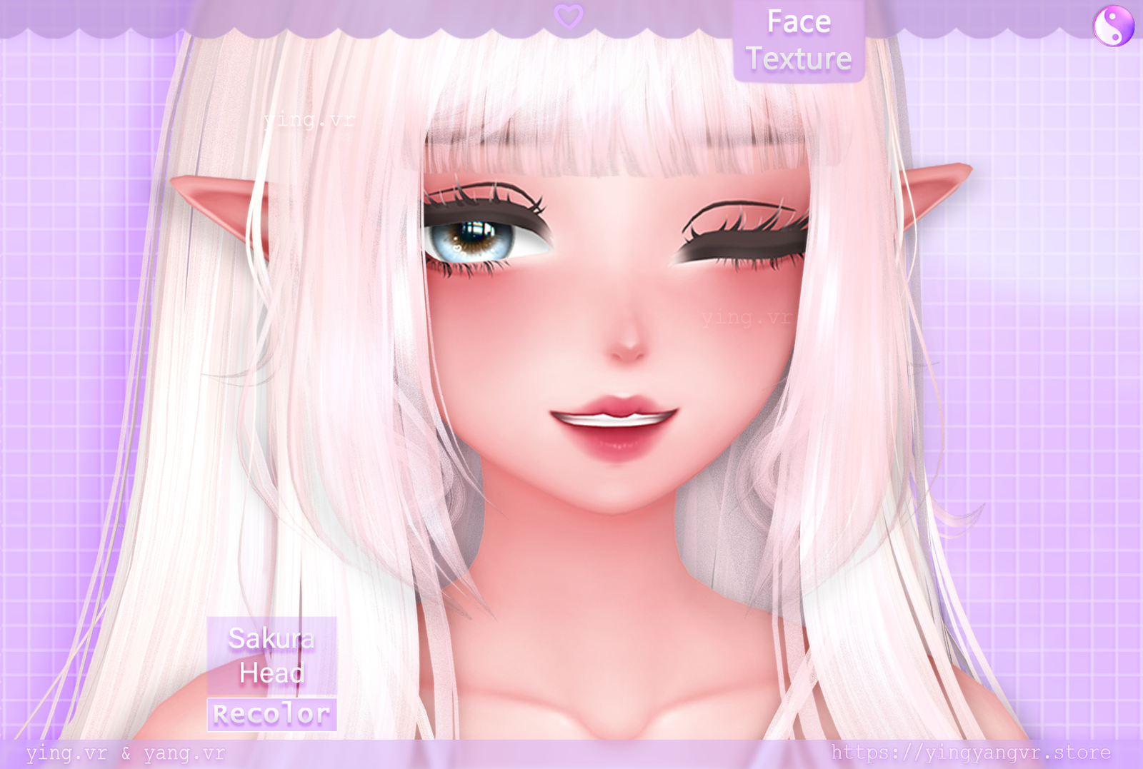 Face Texture [Recolor] - Sakura Head