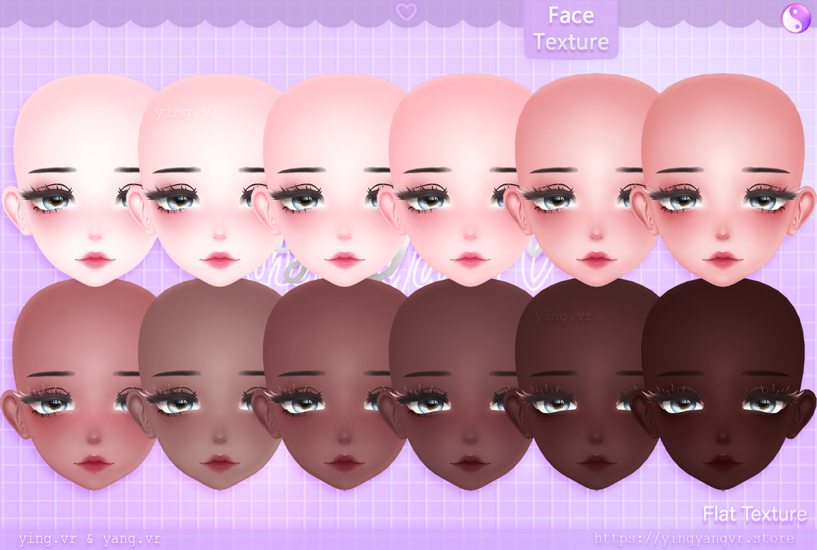 Face Texture [Recolor] - Sakura Head
