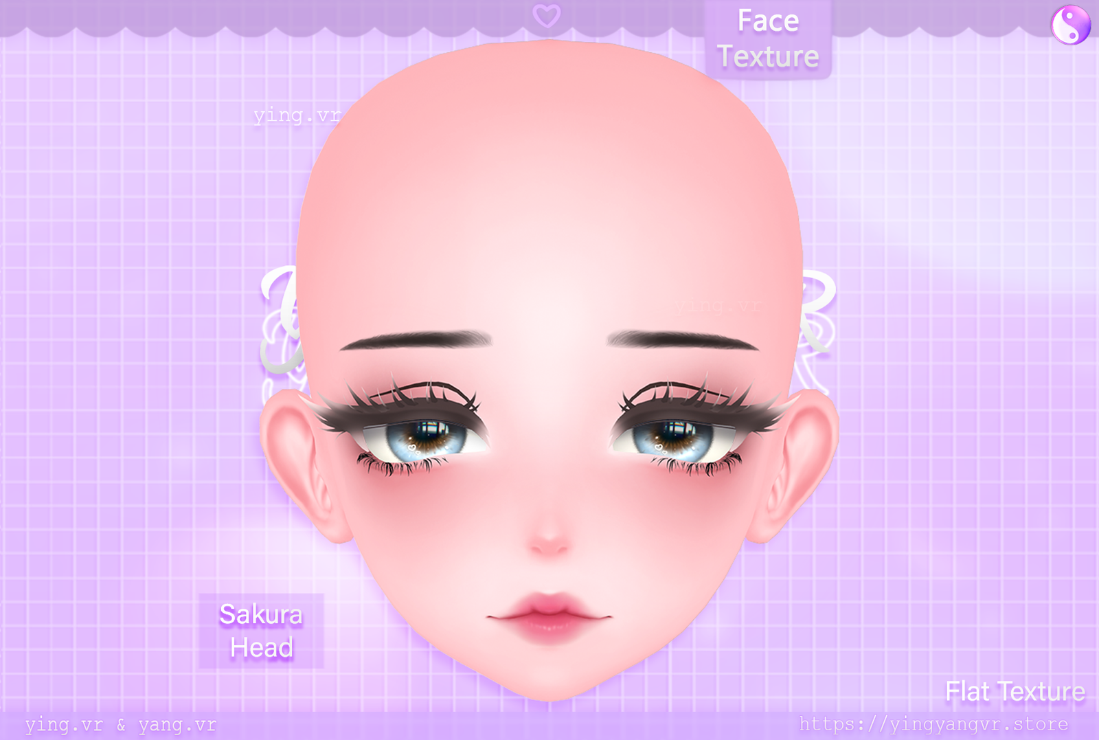 Face Texture [Recolor] - Sakura Head