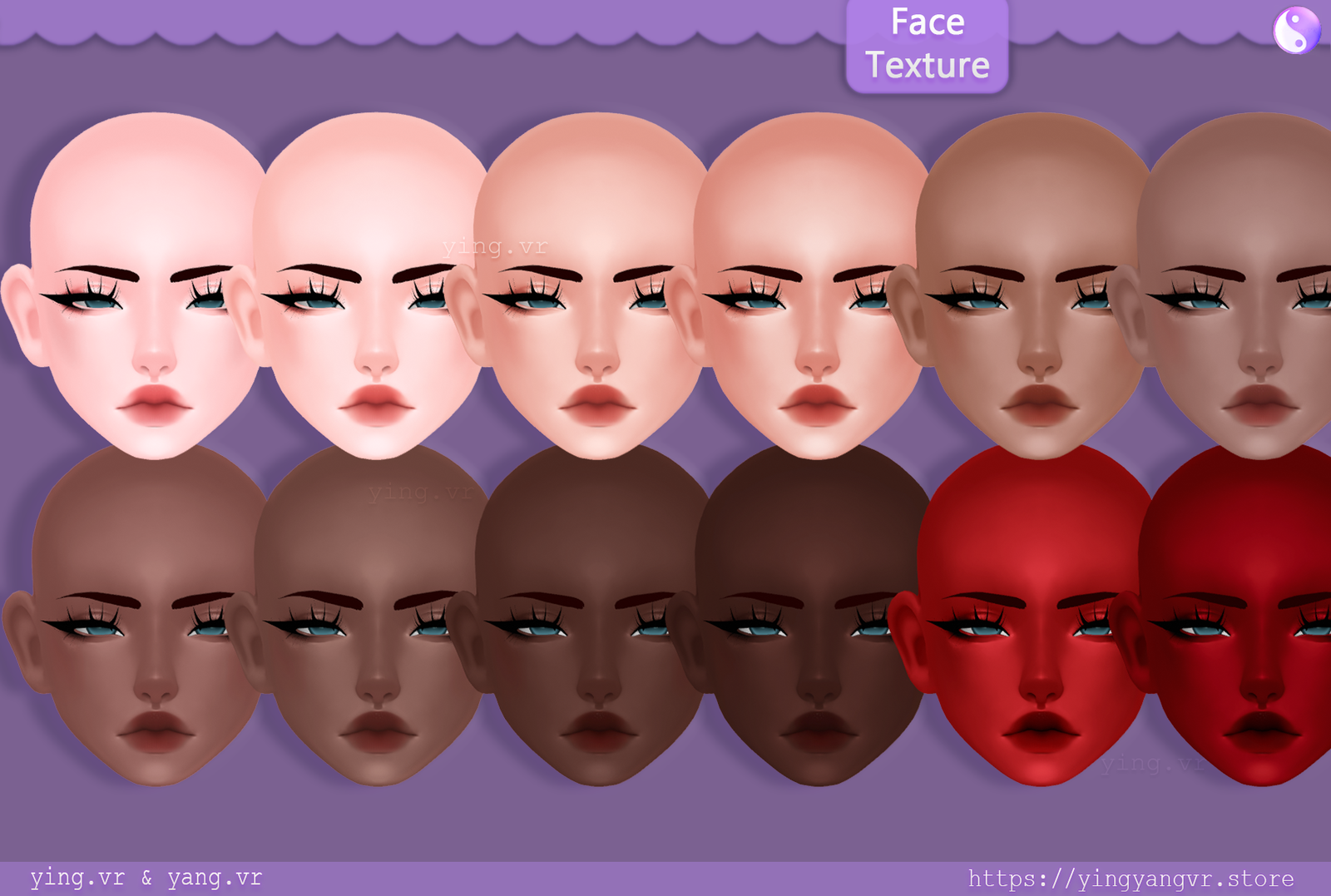 Face Texture [Recolor] - Aria Head