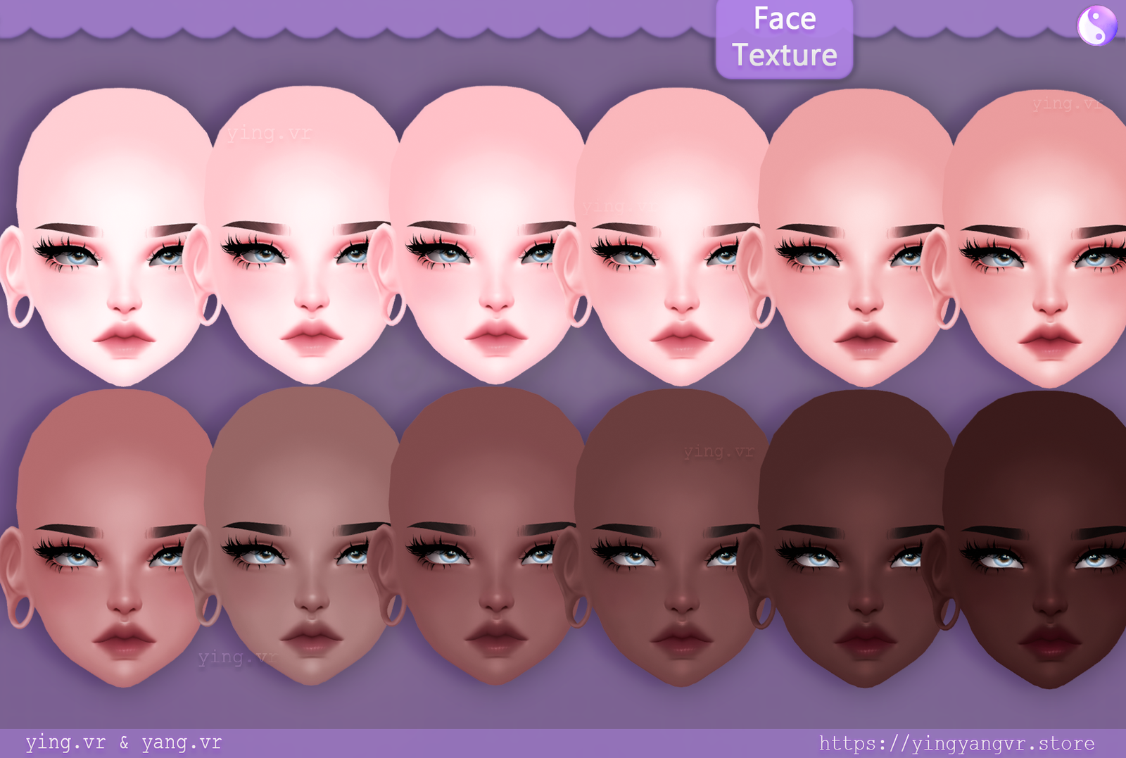 Face Texture - Yume's Head