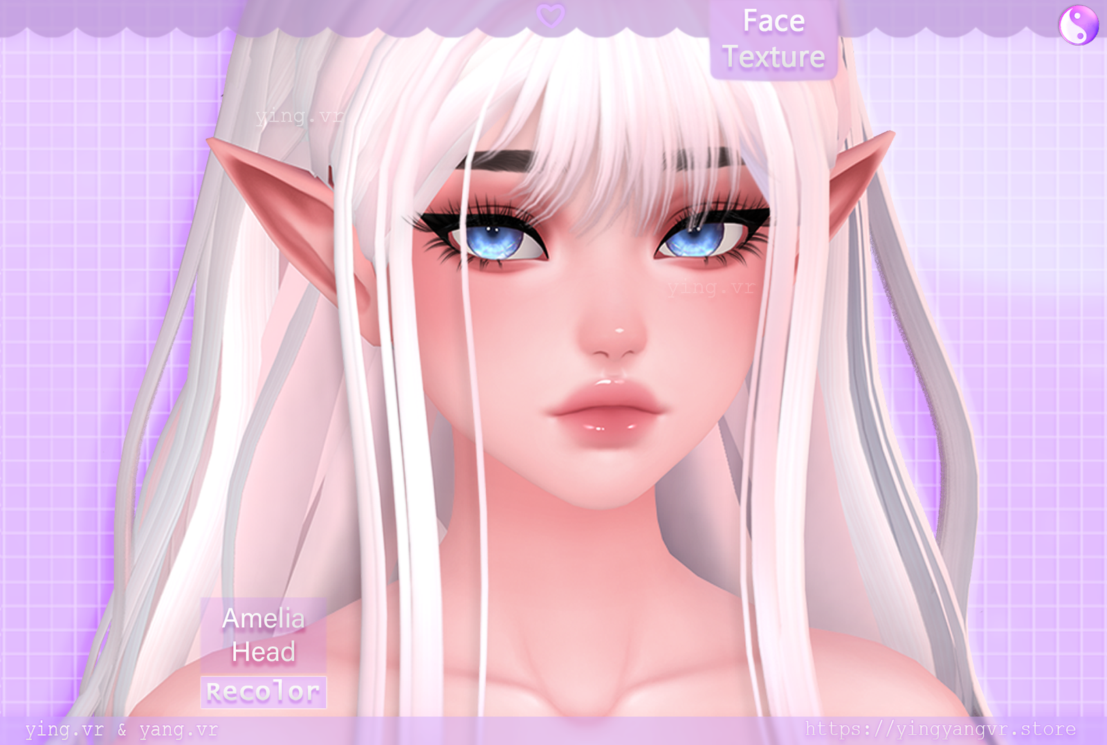 Face Texture [Recolor] Amelia Head
