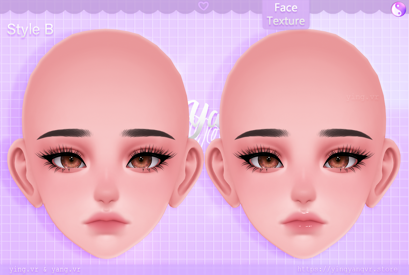 Face Texture [Recolor] Amelia Head