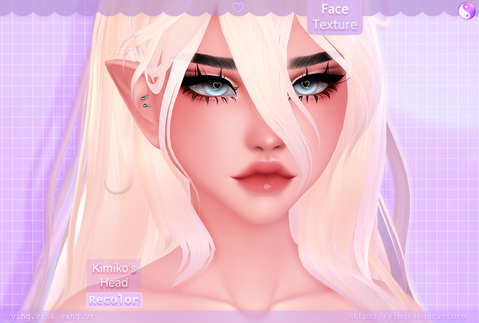 Face Texture [Recolor] Kimiko's Head