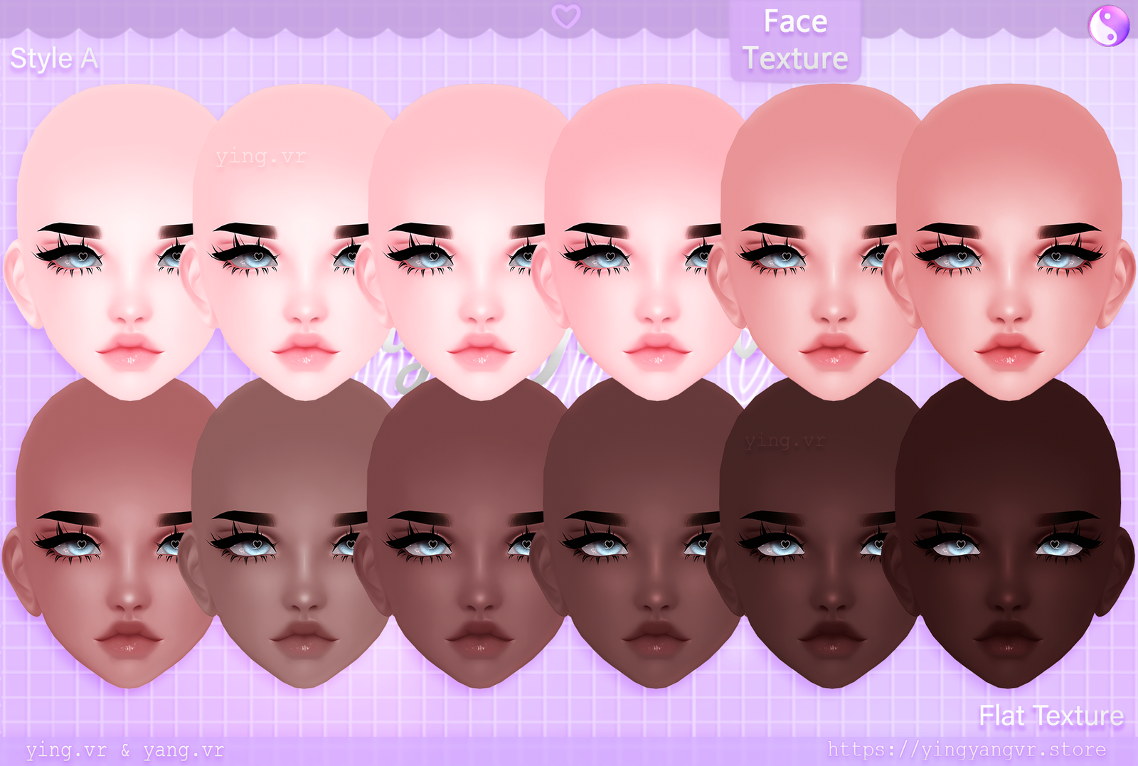 Face Texture [Recolor] Kimiko's Head