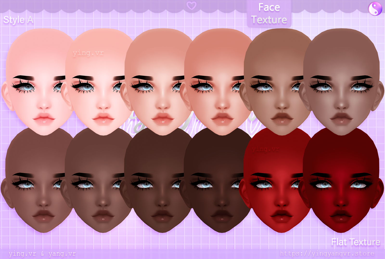 Face Texture [Recolor] Kimiko's Head