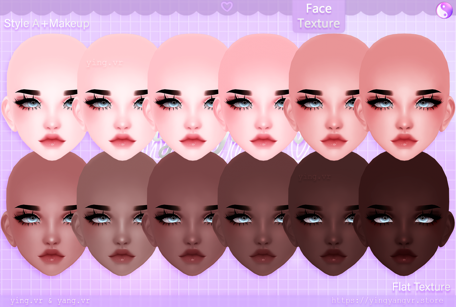 Face Texture [Recolor] Kimiko's Head