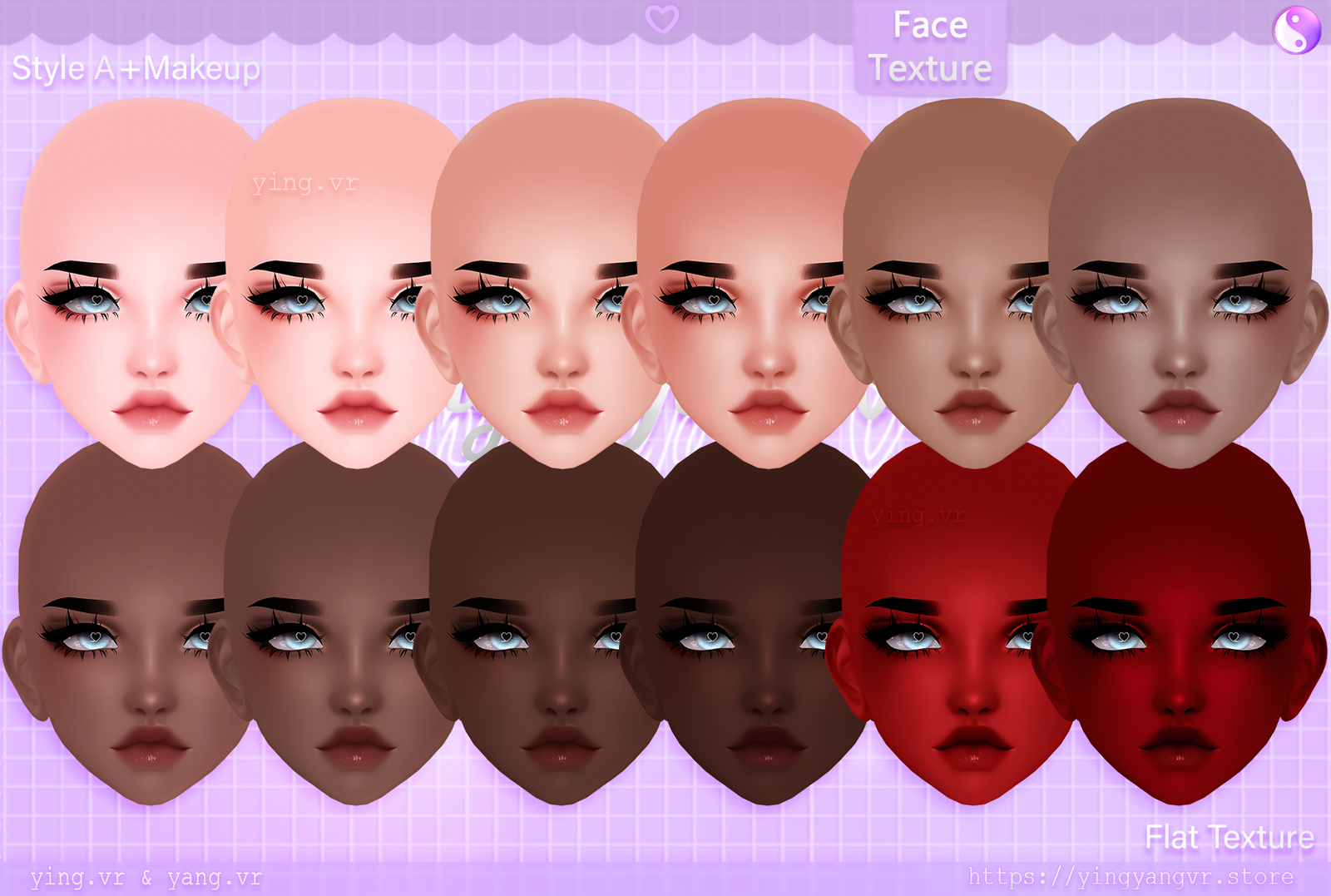 Face Texture [Recolor] Kimiko's Head
