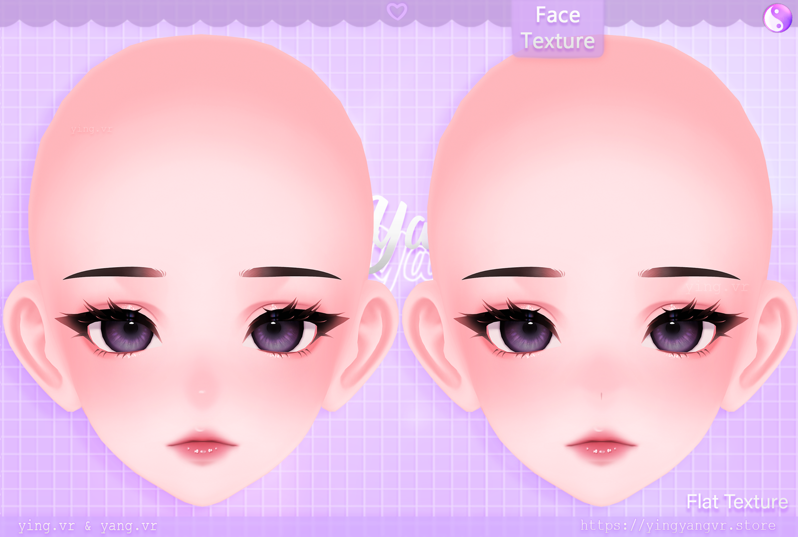 Face Texture [Recolor] Amelia Anime Head