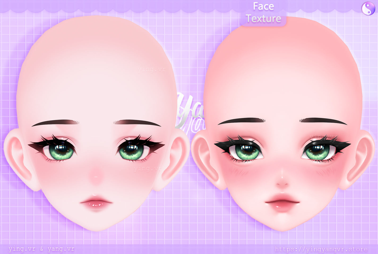 Face Texture - Amelia Head