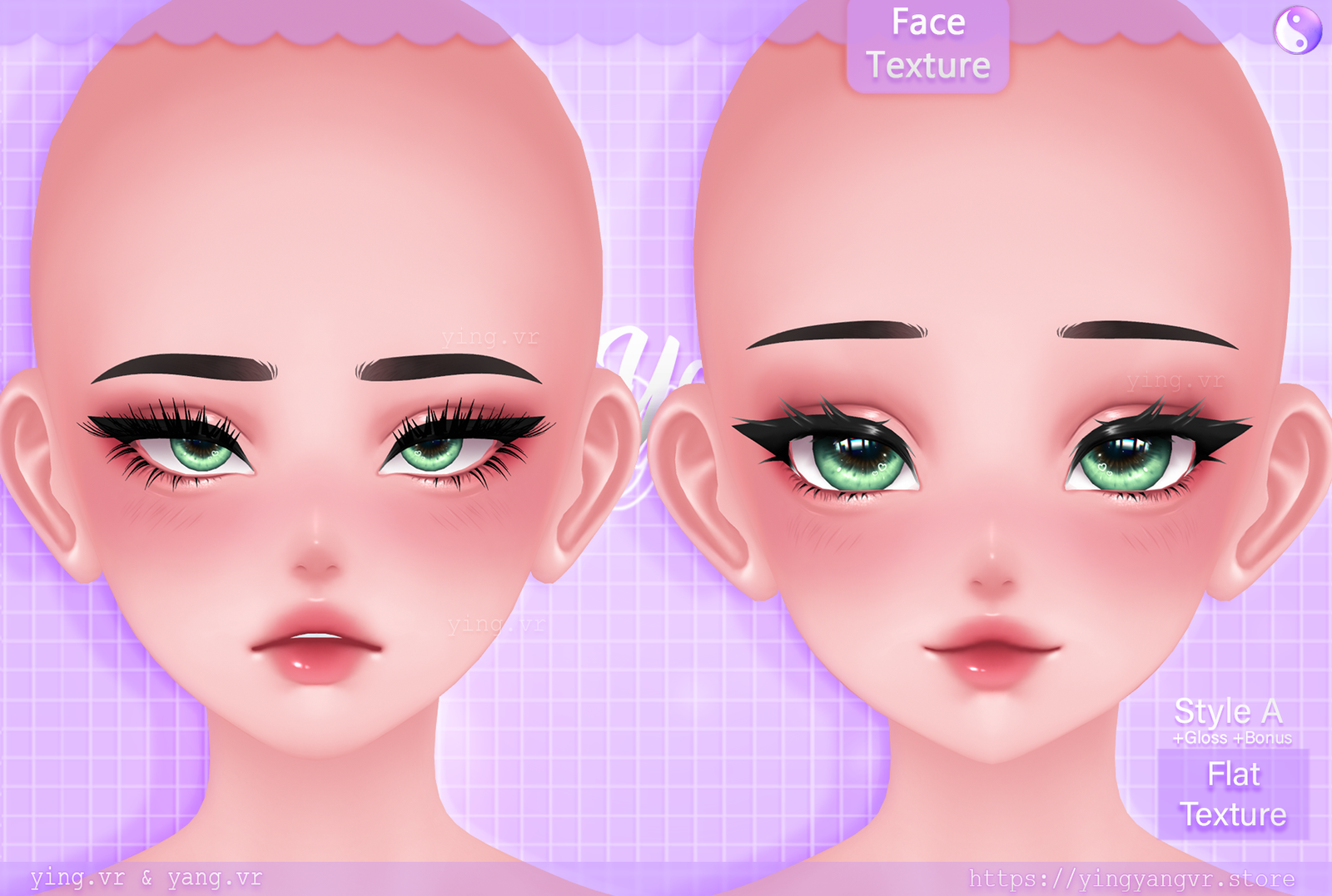 Face Texture - Amelia Head