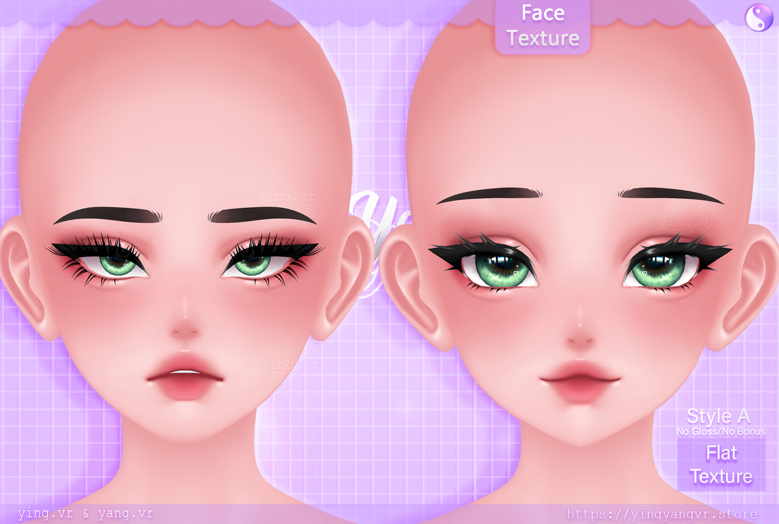 Face Texture - Amelia Head