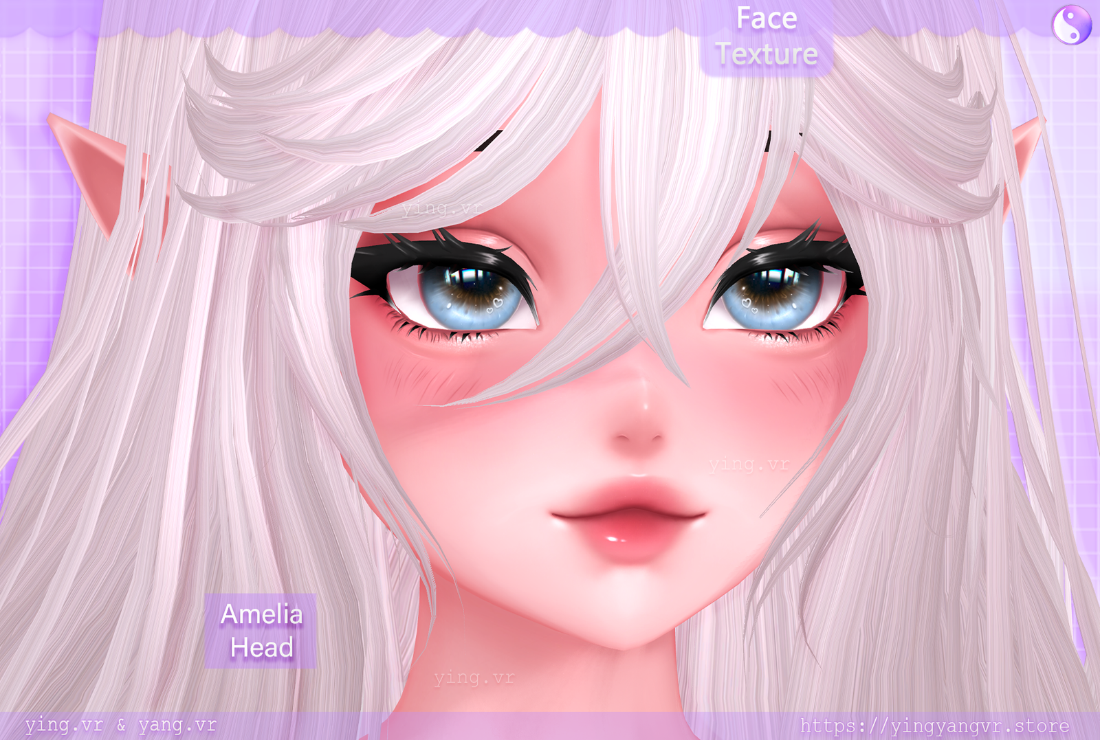 Face Texture - Amelia Head