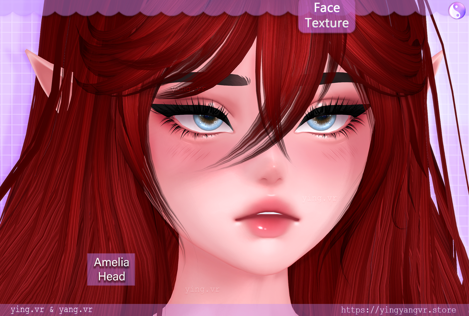 Face Texture - Amelia Head