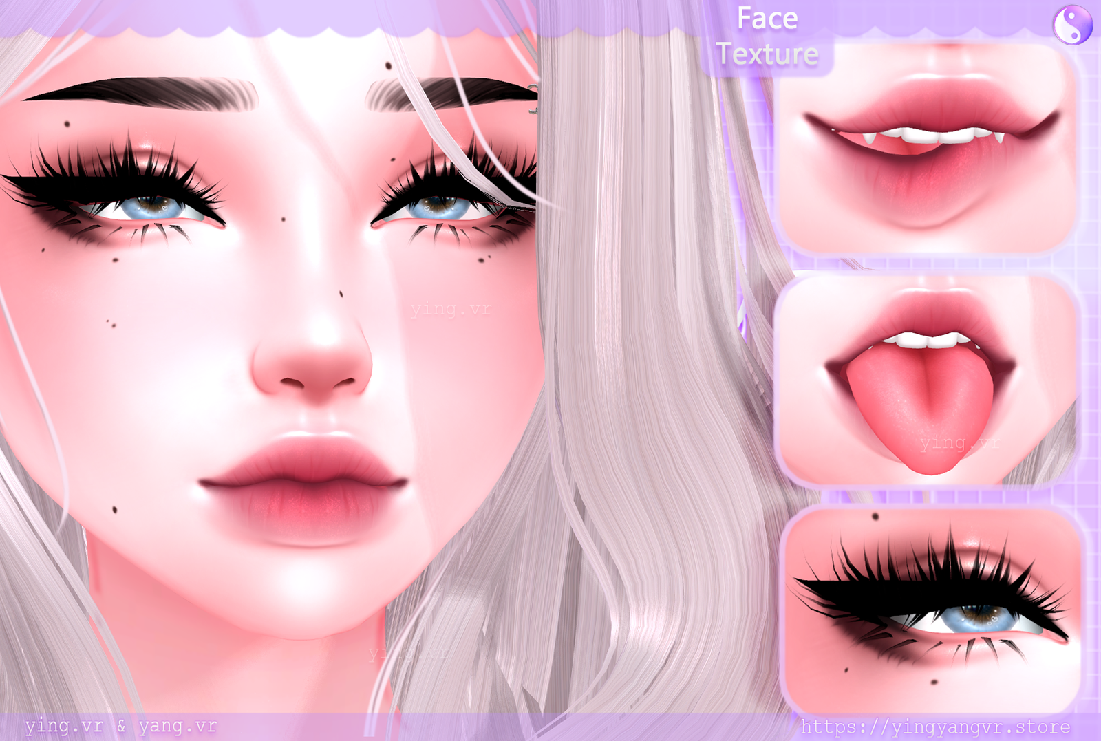 Face Texture - Amour Head