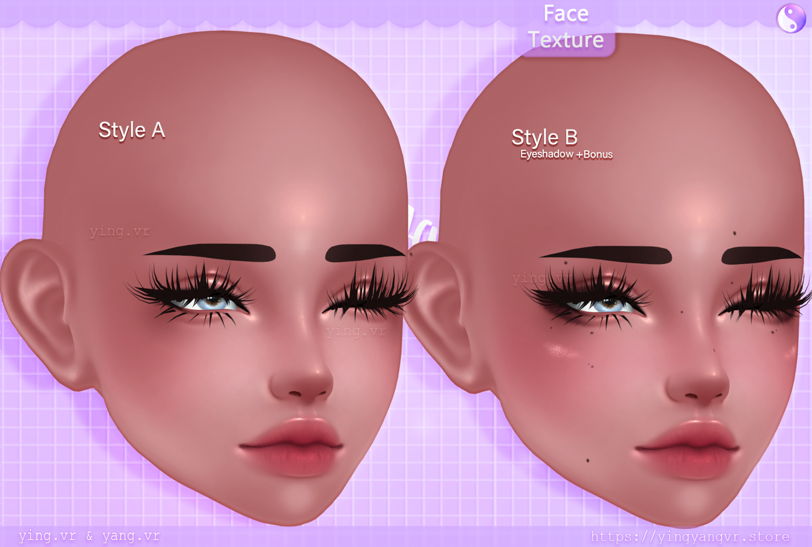 Face Texture - Amour Head