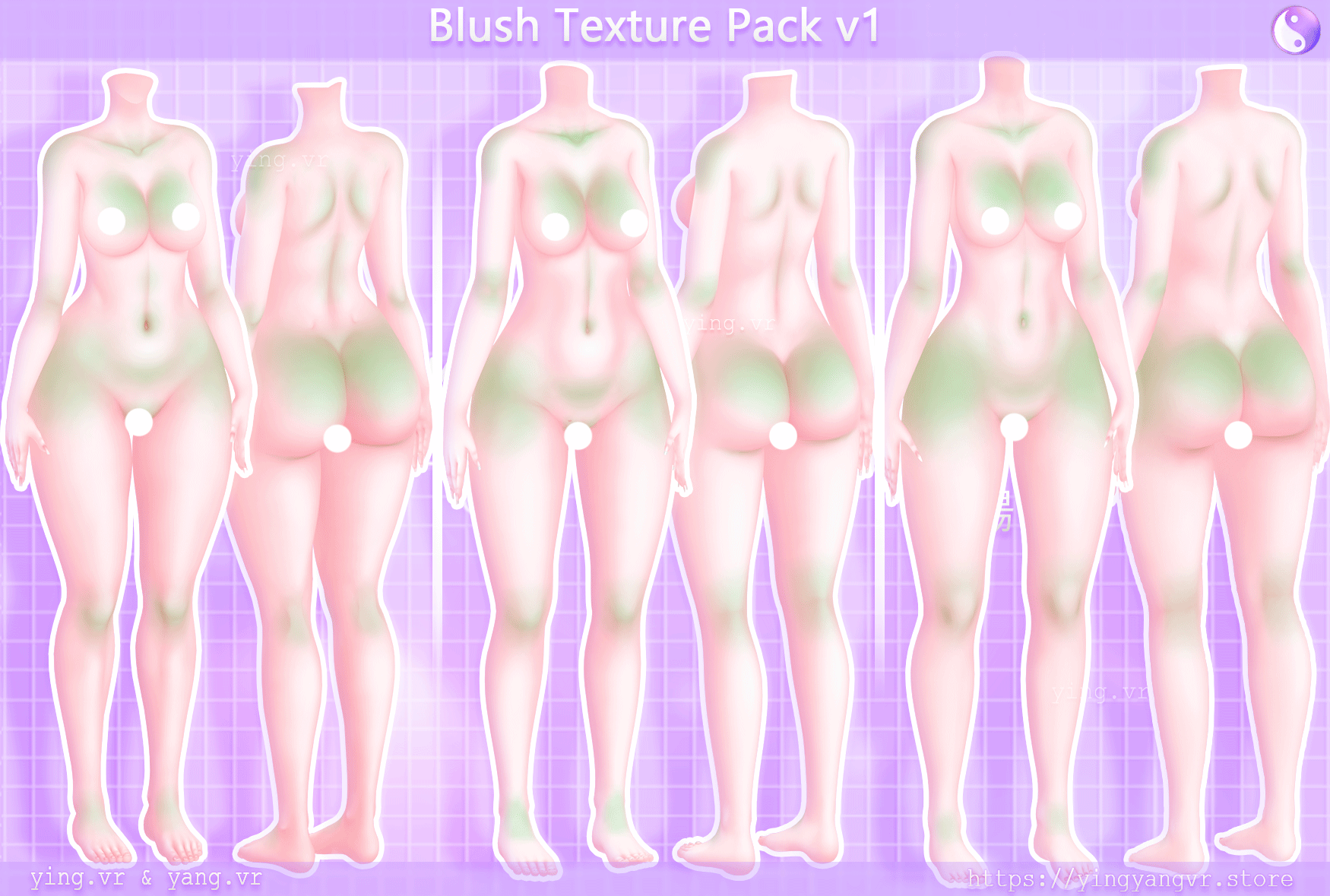Body Blush Pack [ 6 Bases ] 
