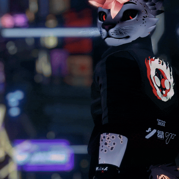 Winterpaw Feline ~ VRChat PC/Quest + VTuber
