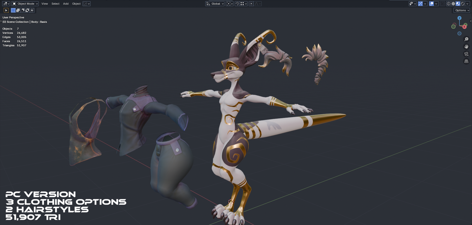 AUGMENTED CRUX - Vrchat avatar
