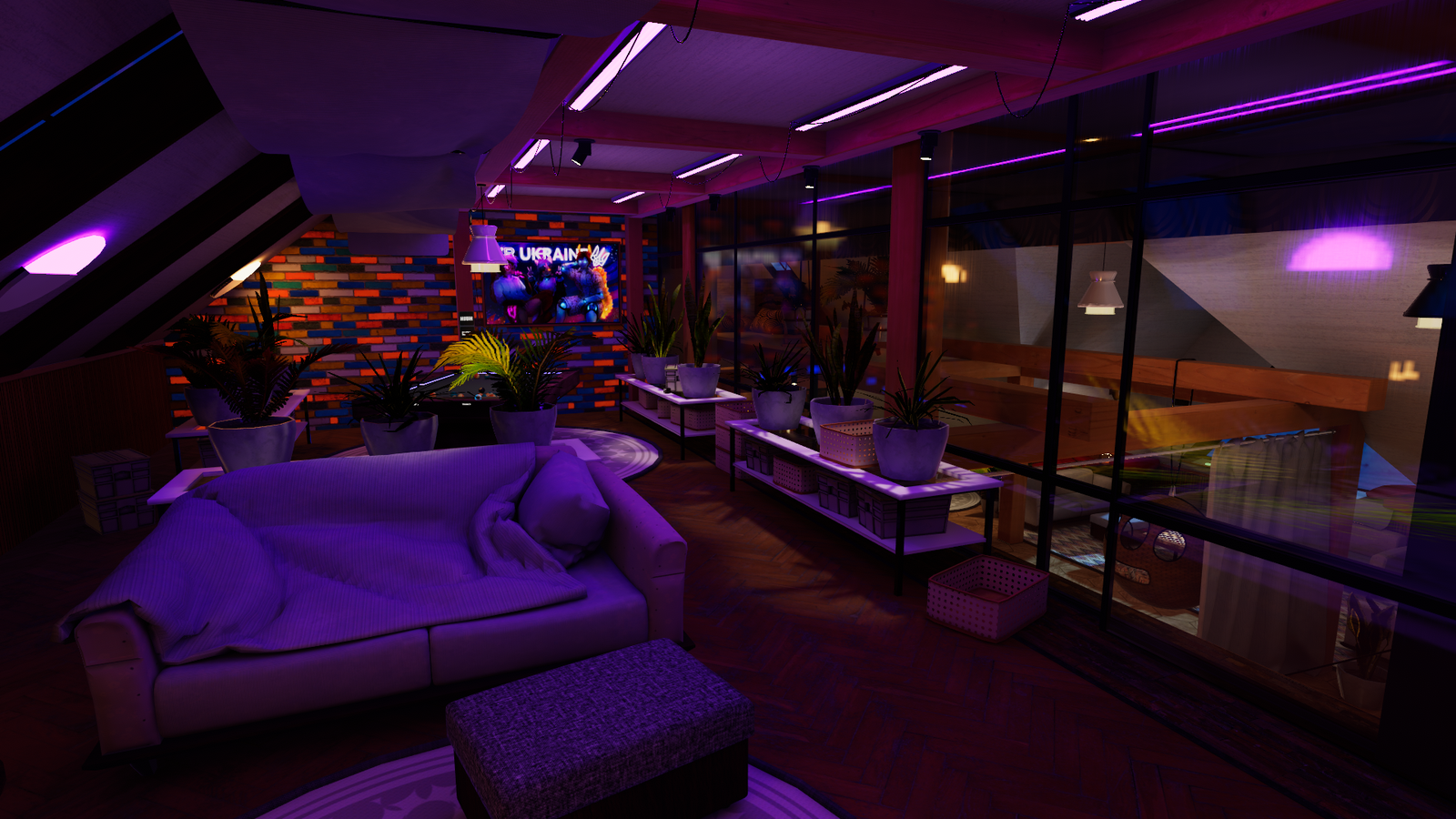 Pastel Loft | VRChat world | Pc & Quest | Hangout and Avatar world