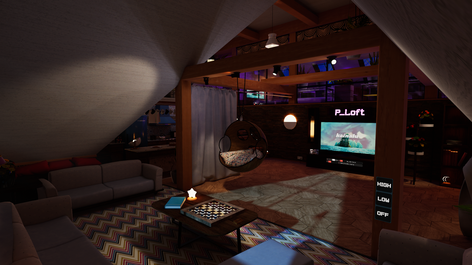 Pastel Loft | VRChat world | Pc & Quest | Hangout and Avatar world