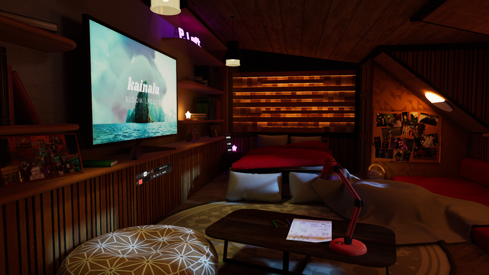 Pastel Loft | VRChat world | Pc & Quest | Hangout and Avatar world