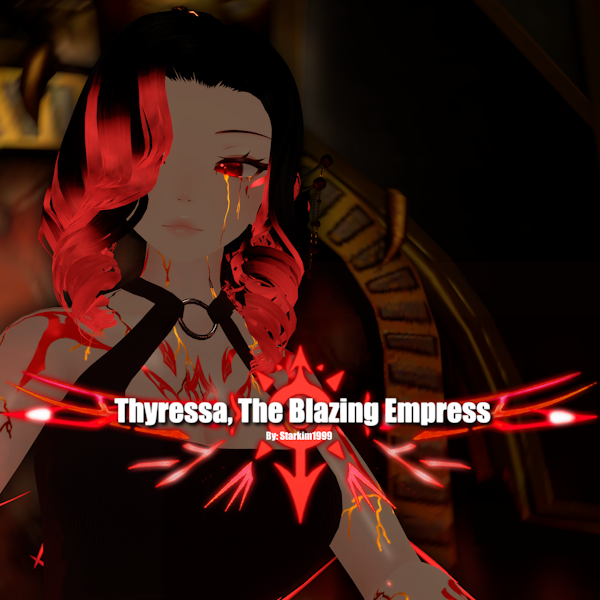 Thyressa, The Blazing Empress by Starkim1999 [VRChat Animation Avatar]
