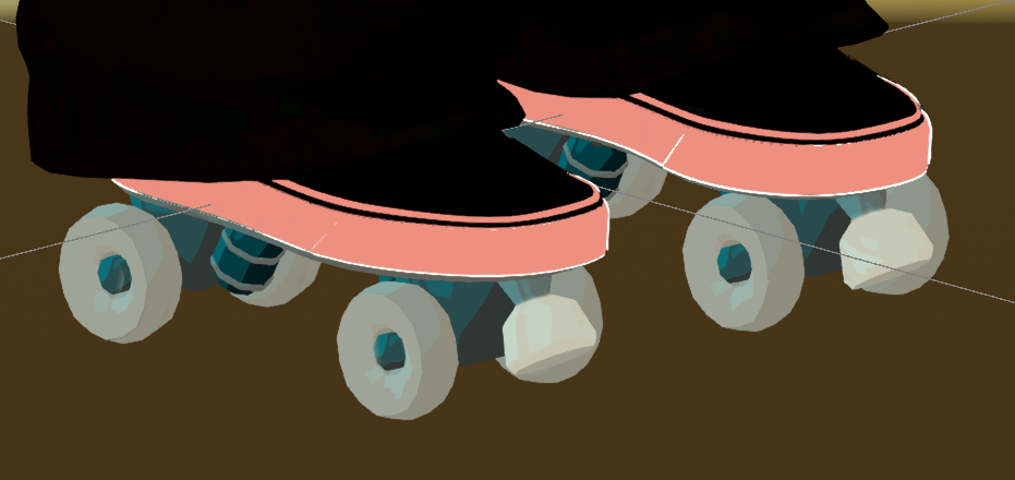 Add-on roller skates