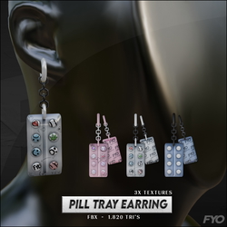 FYO Pill Tray Earring