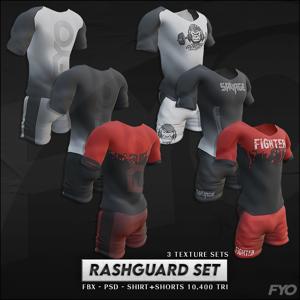 FYO Rash Guard Set
