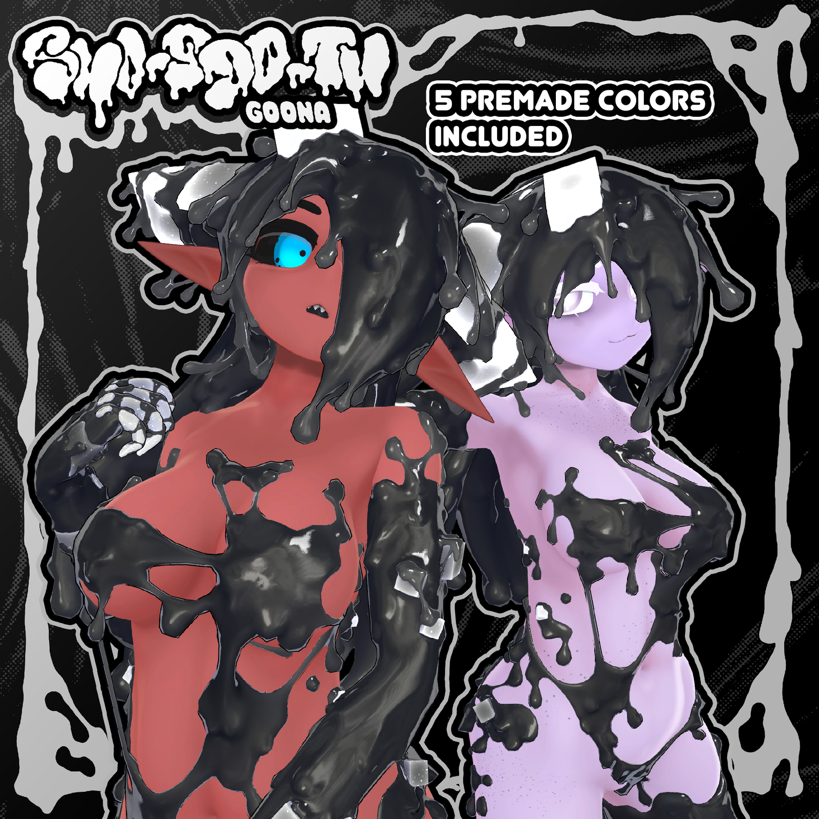 [VRChat] reSkin Pack Vol. 1 for SHOGGOTH