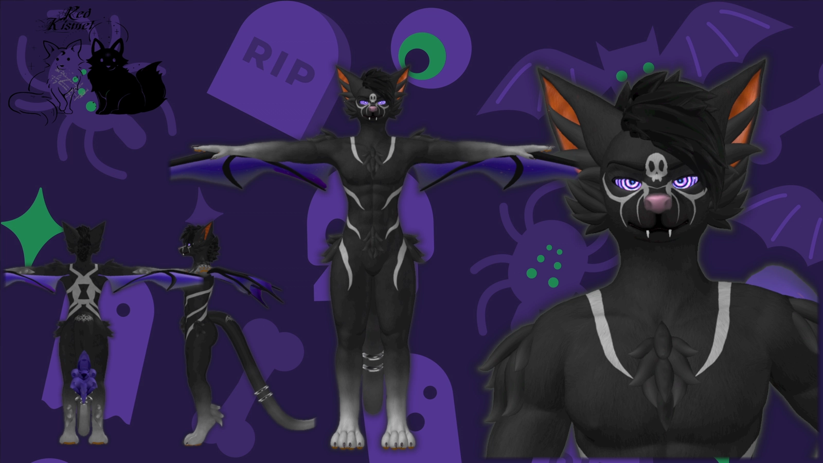 🕷Spooder🕷 ~ Eclipse FoxiPaws