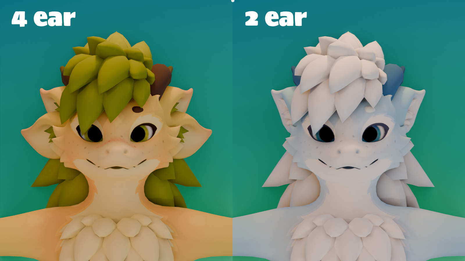 Stellaura the Fluffy Dragon - VRChat Avatar Base