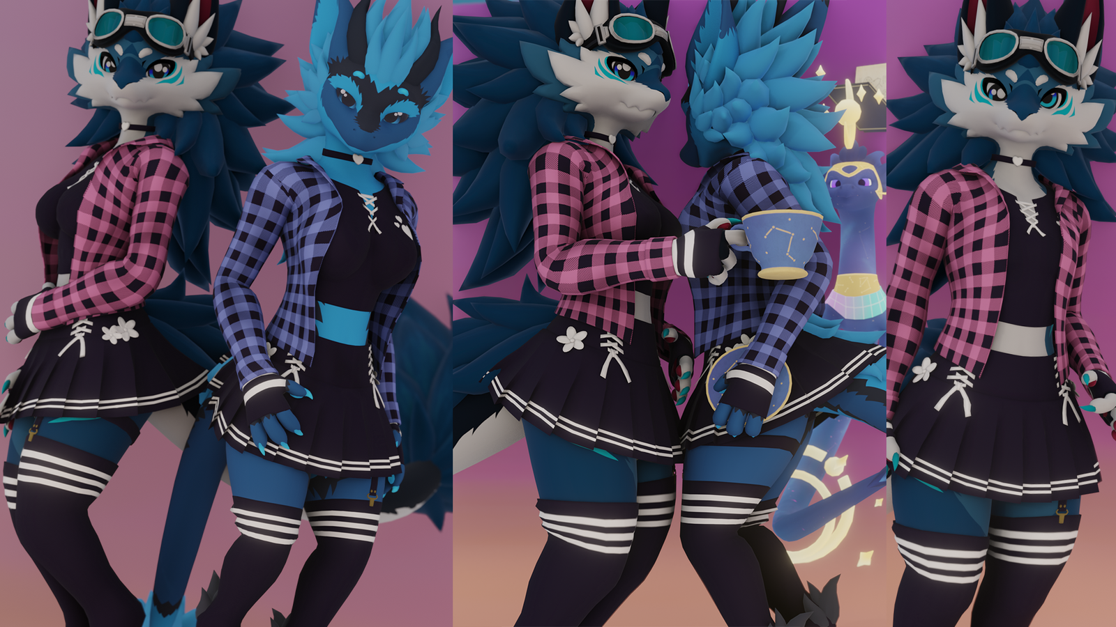 Skirt & Shirt Uniform Set for Nardoragon 3.1/Novabeast