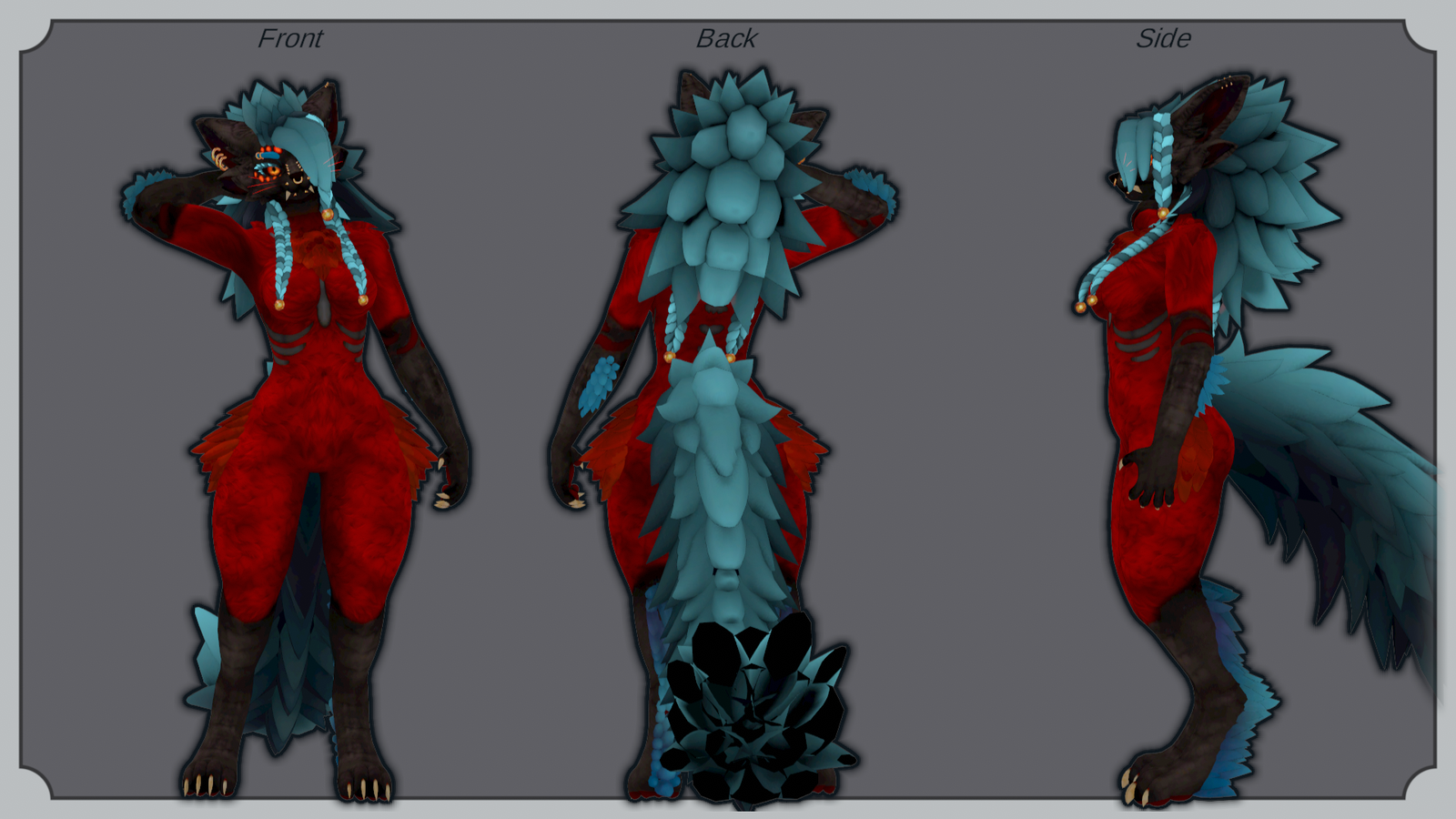 Lunabeast Redux Hellhound Texture