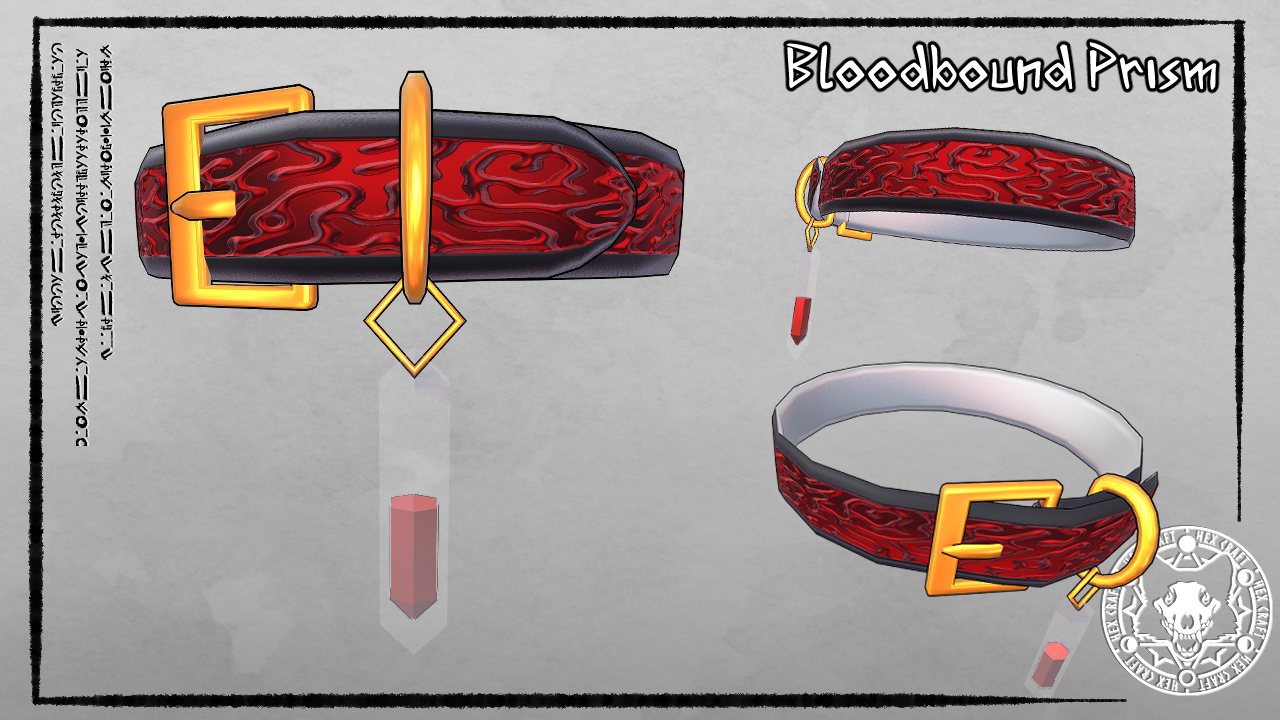 +HexCraft+ Bloodbound Prism Collar