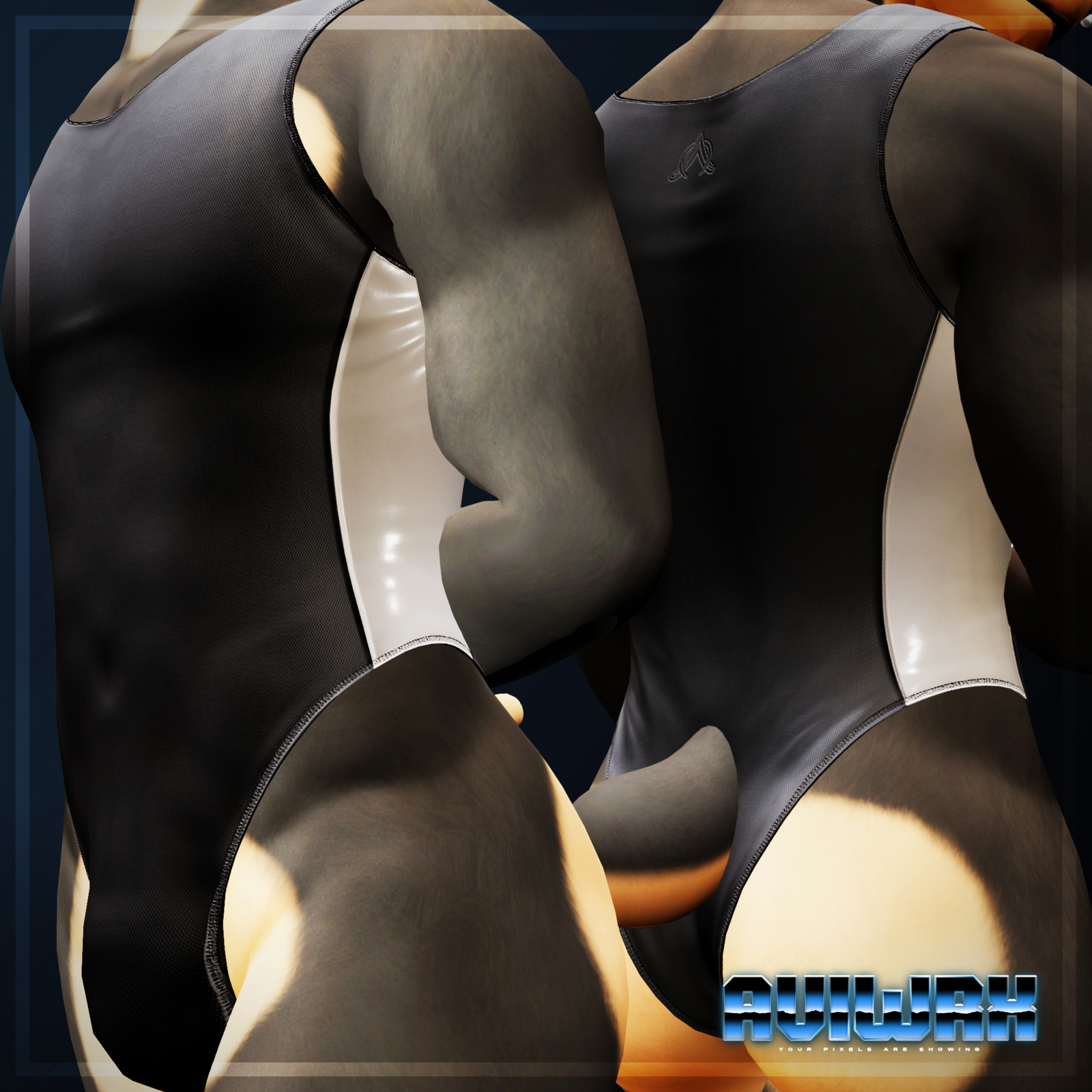 [AVW] Masculine Canine Leotard 