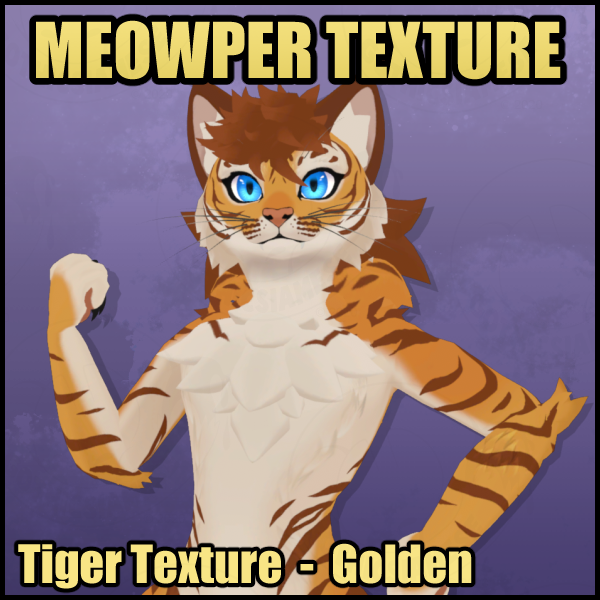 Meowper Texture - Tiger - Golden