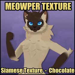 Meowper Texture - Siamese - Chocolate