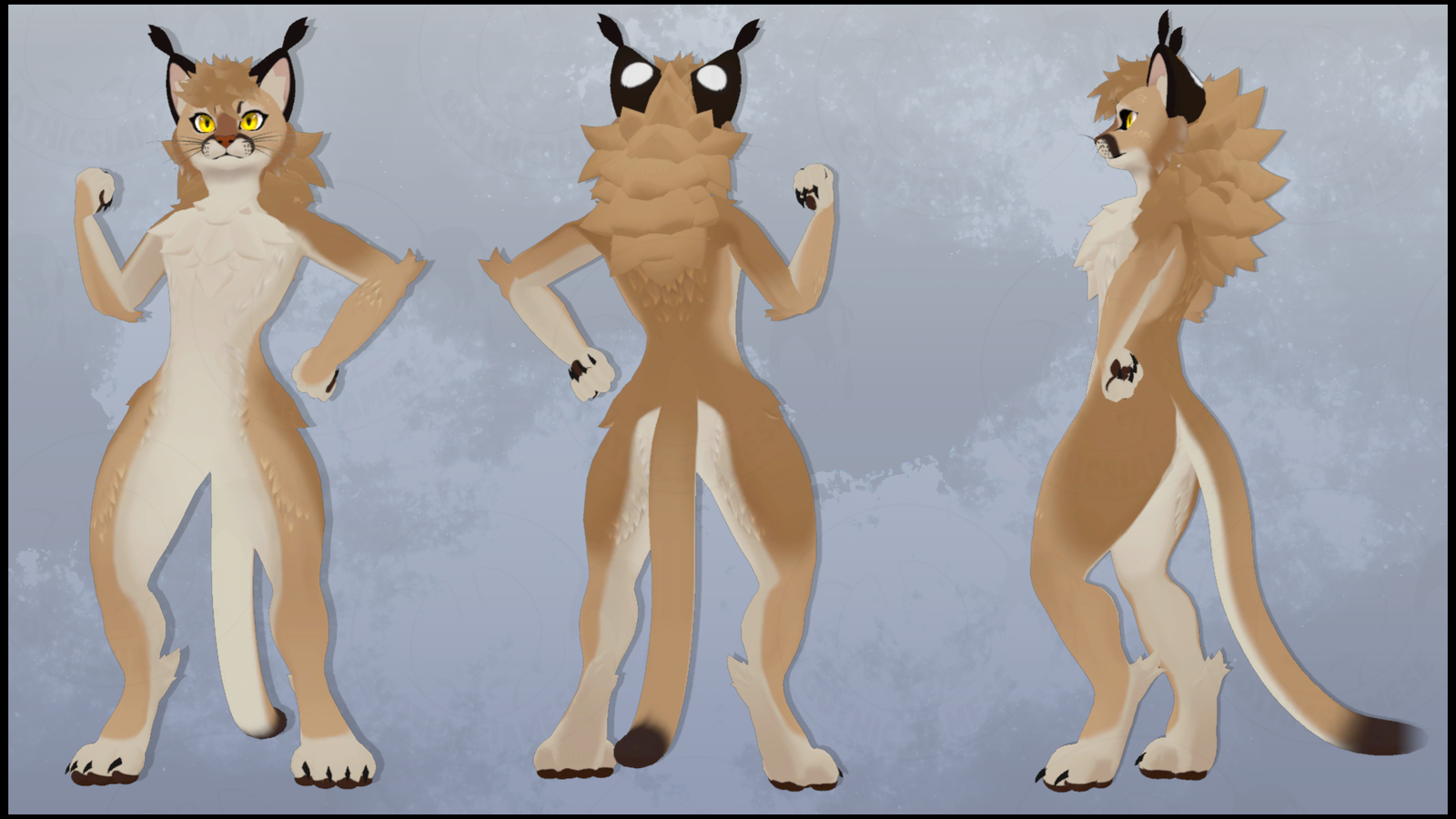 Meowper Texture - Cougar/Lion - Light Tan