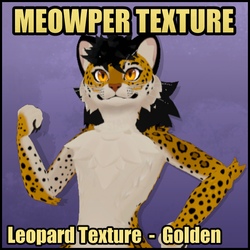 Meowper Texture - Leopard - Golden
