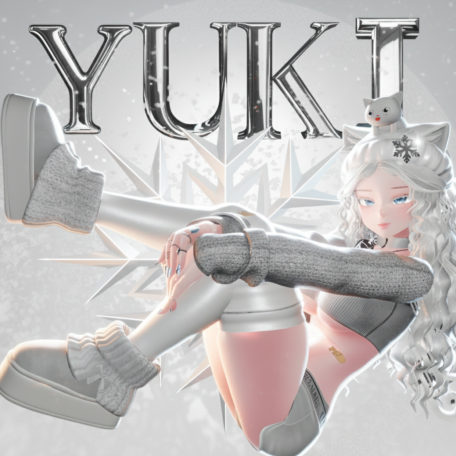 Yuki the Winter Angel ❄️ (PC Only • Snowglobe World Drop • FBT Ready • Highly Customizable)