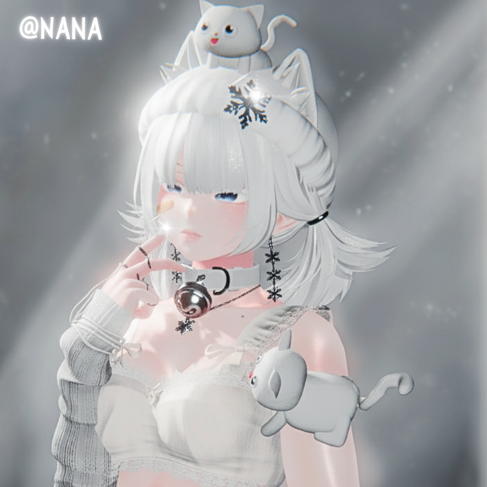 Yuki the Winter Angel ❄️ (PC Only • Snowglobe World Drop • FBT Ready • Highly Customizable)